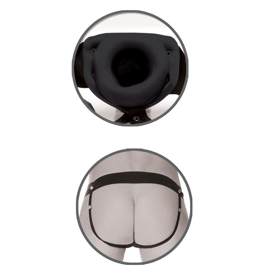 Arnés hueco de 14 cm de la edición limitada Fetish Fantasy, con diseño ajustado y detalles en negro.