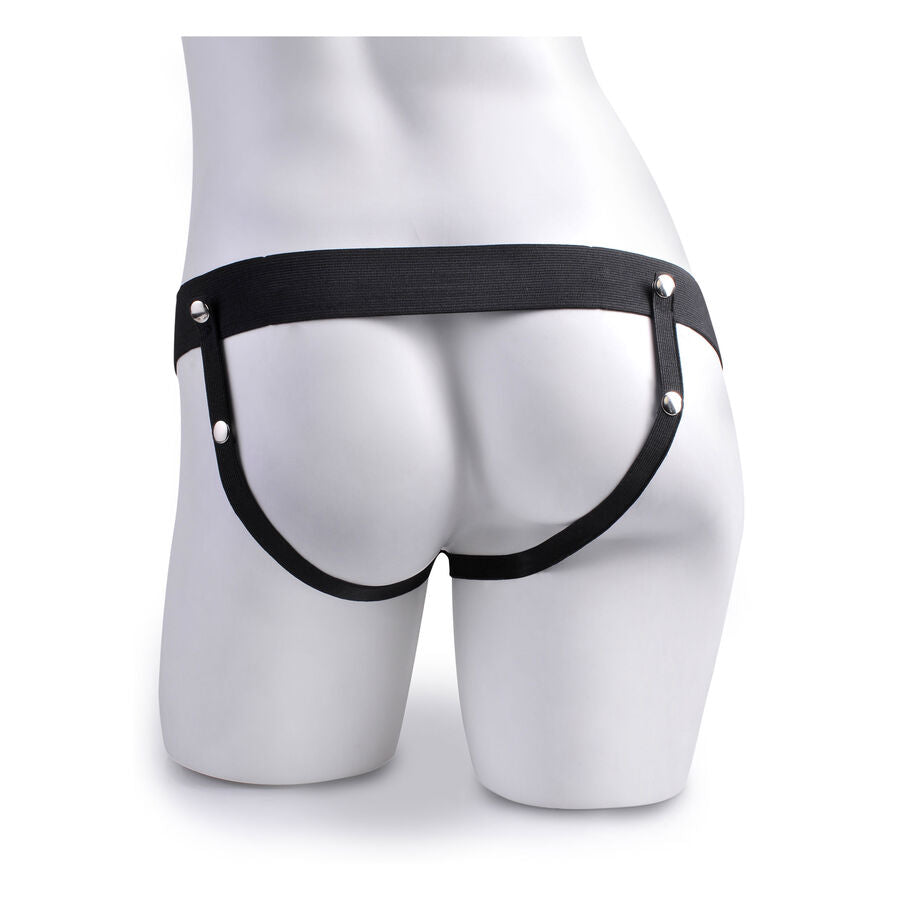 FETISH FANTASY SÈRIES - ARNÈS AMB PENIS REALÍSTIC EYACULADOR 22,9CM