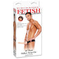 Arnés hueco ajustable de 25.4 cm de la serie Fetish Fantasy, en color natural, para juegos de rol y disfraces.
