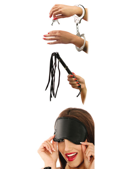 Kit de amantes de la fantasía de la serie Fetish Fantasy, accesorios para juegos de roles y disfraces eróticos.