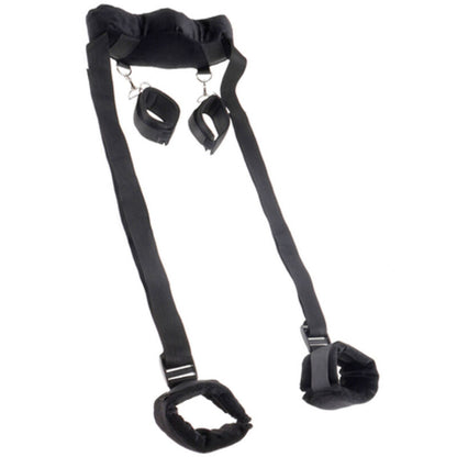 Fetish Fantasy Series Position Master with cuffs, featuring adjustable straps and a sturdy design for versatile positioning.