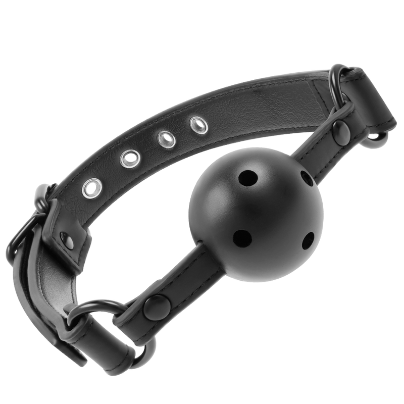 FETISH SUBMISSIVE - BREATHABLE VEGAN GAG