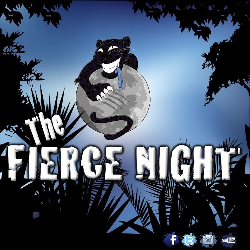 FIERCE GAME The Fierce Night board game box featuring dark, adventurous artwork and game components.