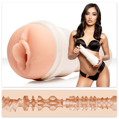 Fleshlight Girls Emily Willis con vagina que squirt, juguete sexual realista para adultos, con textura detallada para mayor placer