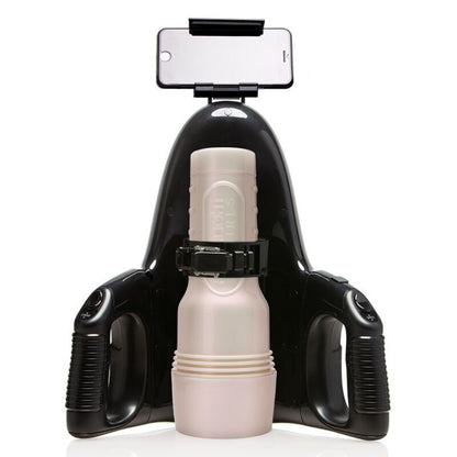 Fleshlight Mia Malkova Boss Level con lanzador universal y lubricante Aqua Quality de 50 ml, producto de Fleshlight Girls.