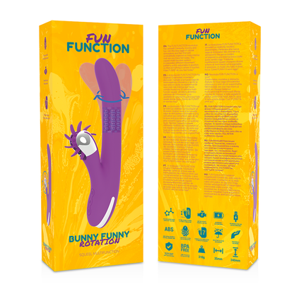 Pelota de juguete Bunny Funny Rotation 2.0 de FUN FUNCTION, con diseño divertido y colores vivos para mascotas.