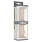 Vibrador clásico de estilo natural GET REAL, diseñado para estimulación sensual, en color neutro y forma ergonómica.