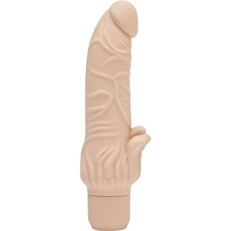 Vibrador clásico natural de la marca GET REAL, diseño ergonómico y discreto para estimulación intensa.