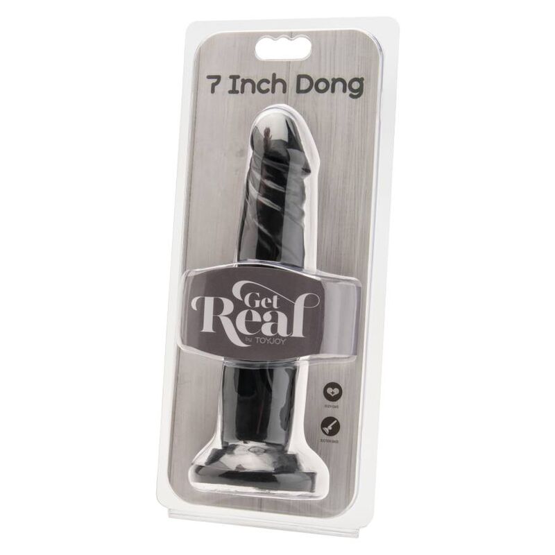 GET REAL - DONG 18 CM NEGRE