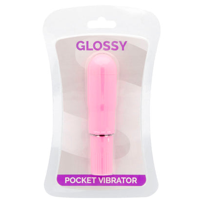 GLOSSY - POCKET VIBRADOR ROSA INTENS
