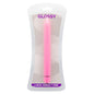Vibrador rosa intenso de tamaño compacto de la marca GLOSSY, con acabado brillante y diseño ergonómico.