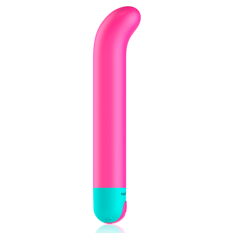 Vibrador Punto G Ariel de la marca HAPPY LOKY, diseño elegante y superficie suave para placer y estimulación.