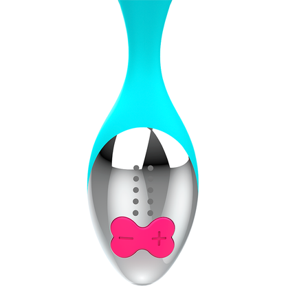 Vibrador mini de la marca HAPPY LOKY, diseño compacto y colorido, ideal para placer personal y uso discreto.