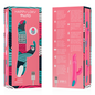 Vibrador con forma de conejo HAPPY LOKY Pluto, con tecnología inalámbrica WatchMe, diseñado para placer y rotación.