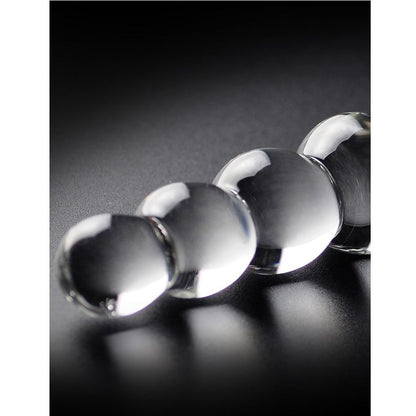 ICICLES N. 2 glass massager with a sleek, curved design and smooth surface for enhanced massage experience.