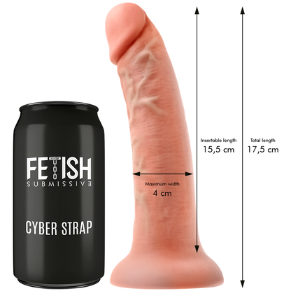 FETISH SUBMISSIVE CYBER STRAP - ARNÉS CON DILDO Y BALA CONTROL REMOTO TECNOLOGÍA WATCHME S