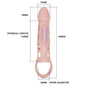 PRETTY LOVE - HARRISON FUNDA EXTENSORA PENE CON VIBRACIÓN Y STRAP 13.5 CM