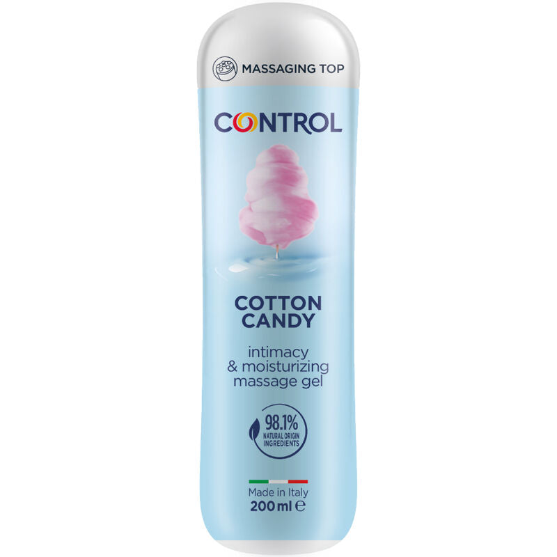 CONTROL - MASAJE GEL 3 EN 1 ALGODÓN DE AZÚCAR 200 ML