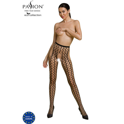 PASSION - ECO COLLECTION BODYSTOCKING ECO S007 ROJO