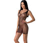 PASSION - BS097 BODYSTOCKING NEGRO TALLA ÚNICA