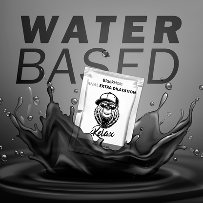 BLACK HOLE - GEL BASE AGUA DILATACIÓN ANAL 6 ML MONODOSIS