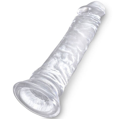 KING COCK - CLEAR PENE REALÍSTICO 19.7 CM TRANSPARENTE