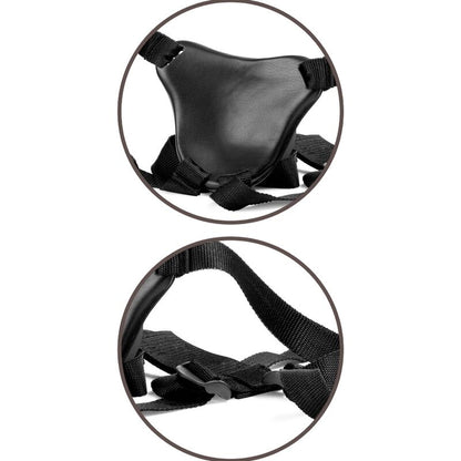 KING COCK - ÉLITE ARNÉS AJUSTABLE CONFORTABLE CON DILDO 17.8 CM