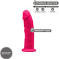 SILEXD - MODELO 2 PENE REALÍSTICO SILICONA PREMIUM SILEXPAN FUCSIA 15 CM