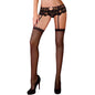 LIVCO CORSETTI FASHION - MANDIRIN LC 90529 PANTY + LIGUERO NEGRO L/XL