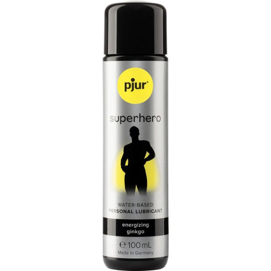 PJUR - SUPERHERO LUBRICANTE ENERGIZANTE GINKGO 100 ML