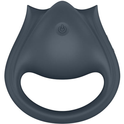 SATISFYER - PERFECT PAIR 2 MULTIVIBRADOR 2 EN 1 ANILLO PARA PENE & ESTIMULADOR DE DEDO GRIS