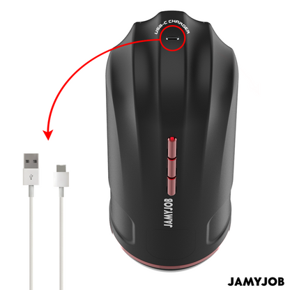 JAMYJOB - MEGABITE MASTURBADOR BOCA AUTOMÁTICO 5 MODOS SUCCIONADOR Y VIBRACIÓN