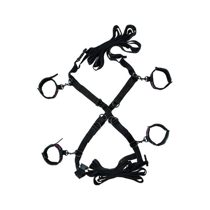 CALEXOTICS - SCANDAL SET DE ATADURAS CRUZADAS CAMA