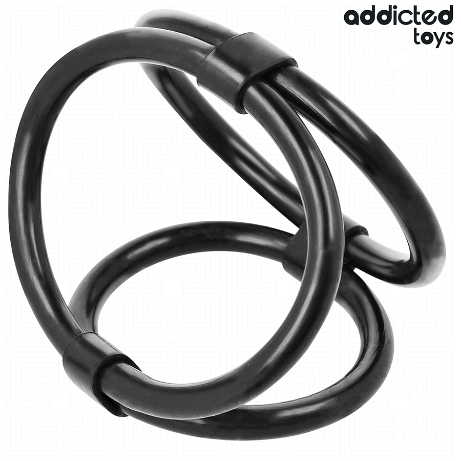 ADDICTED TOYS - ANILLO TRIPLE PARA EL PENE
