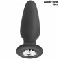 ADDICTED TOYS - PLUG ANAL CON JOYA SILICONA TALLA L 12,6 CM