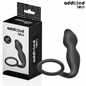 ADDICTED TOYS - PLUG ANAL CON ANILLO SILICONA MODELO 2