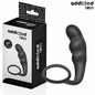 ADDICTED TOYS - PLUG ANAL CON ANILLO SILICONA MODELO 4