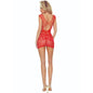PASSION - BS111 BODYSTOCKING ENCAJE ROJO