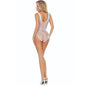 PASSION - BS115 BODYSTOCKING REJILLA BLANCO