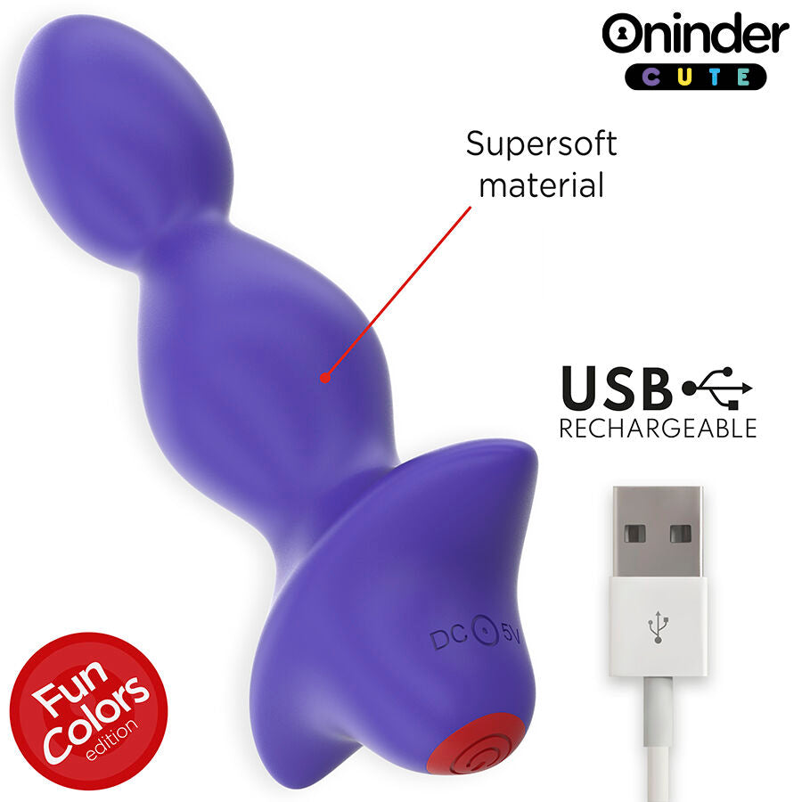 ONINDER CUTE - LOVE BUTT VIBRADOR PLUG ANAL DILATADOR - APP MUNDIAL GRATUITA