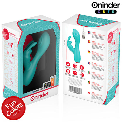 ONINDER CUTE - LOVE BUNNY VIBRADOR PUNTO G Y CLÍTORIS - APP MUNDIAL GRATUITA