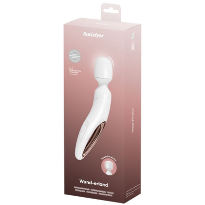 SATISFYER - WAND ERLAND MASAJEADOR VIBRADOR BLANCO