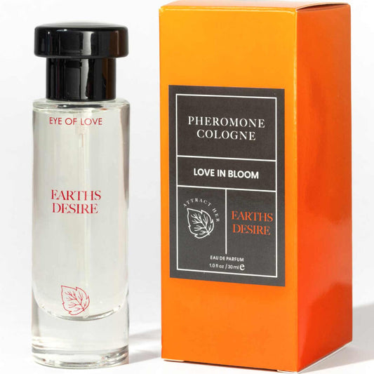 EYE OF LOVE - BLOOM PERFUME MASCULINO SATIVA EARTHS DESIRE 30 ML