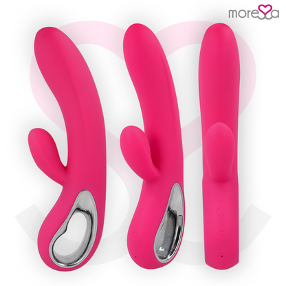 MORESSA - TROY MASAJEADOR PUNTO G Y CLITORIS PREMIUM SILICONE RECARGABLE