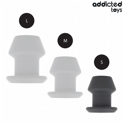 ADDICTED TOYS - PLUG ANAL HUECO EXTREM SILICONA TALLA S 7,5 CM