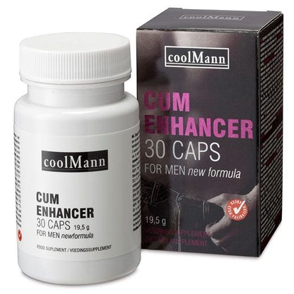 CoolMann Cum Enhancer – Complemento alimenticio masculino con Zinc y Selenio