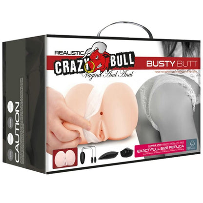 CRAZY BULL - VAGINA Y ANO REALÍSTICOS CON VIBRACIÓN POSICIÓN 6