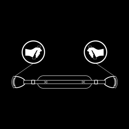 FETISH SUBMISSIVE - ARNÉS PARA HACERLO ESTILO PERRITO CON FORRO DE NEOPRENO