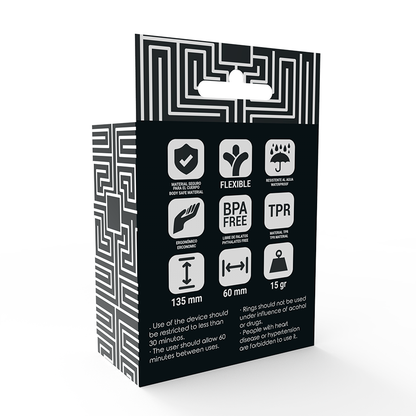 ADDICTED TOYS - SET ANILLOS PENE Y TESTÍCULOS CLEAR