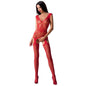 PASSION - WOMAN BS062 BODYSTOCKING ROJO TALLA ÚNICA
